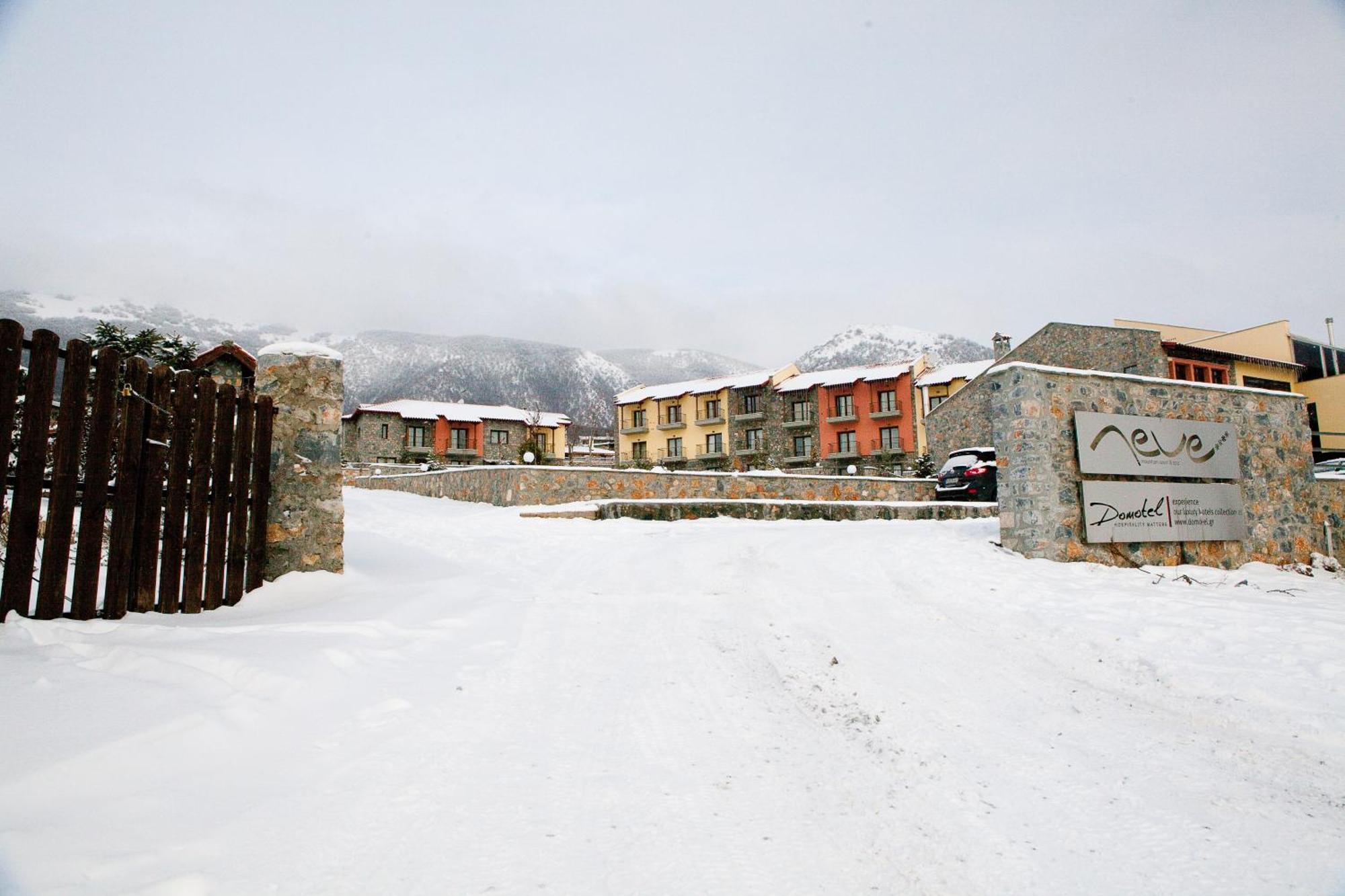 Domotel Neve Mountain Resort Agios Athanasios  Exteriör bild