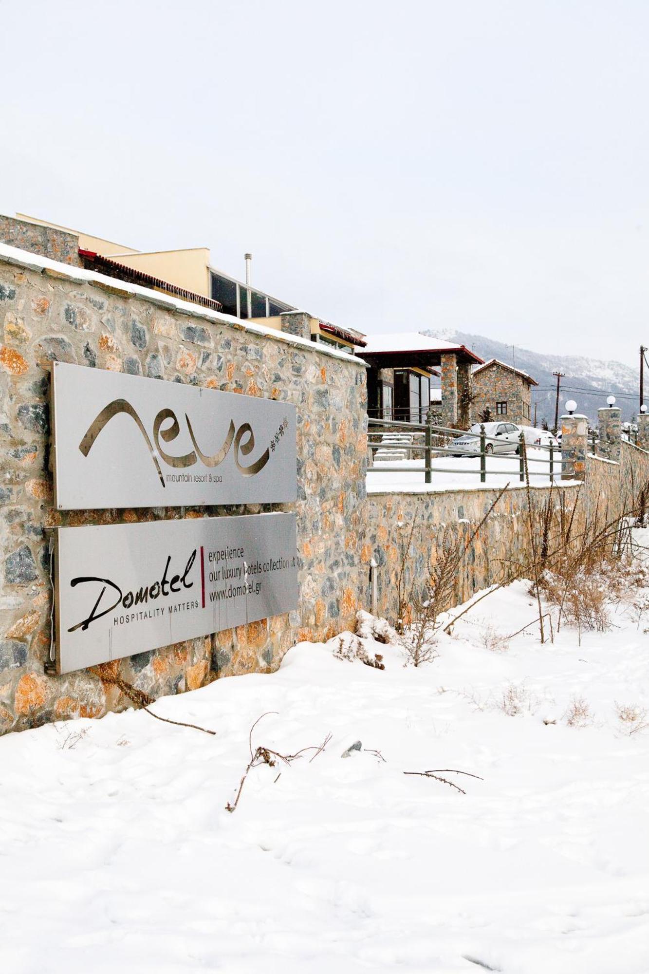 Domotel Neve Mountain Resort Agios Athanasios  Exteriör bild